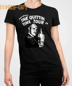 The Quittin Time Tour 24 Shirt Zach Bryan Middle Finger 3