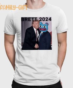 Trump Brett 2024 Shirt – Political Meme Tee for 2024 Election