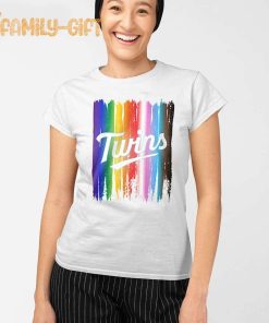 Twins Pride Day 2024 Shirt Special Giveaway Rainbow Tee 1