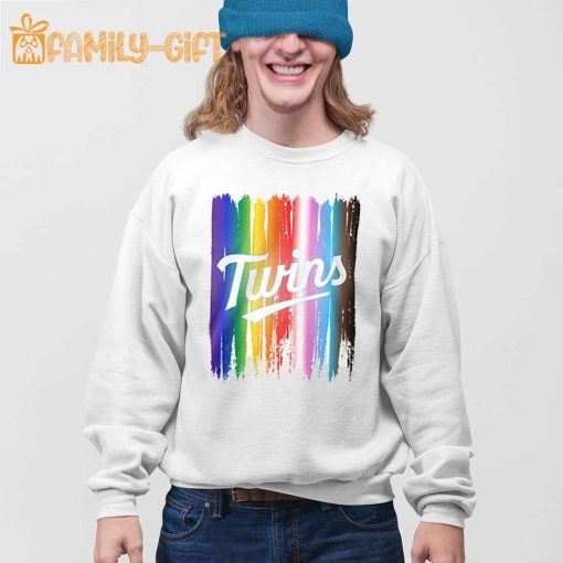 Twins Pride Day 2024 Shirt – Special Giveaway Rainbow Tee