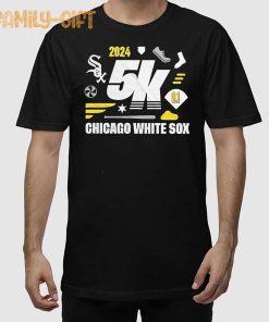 White Sox 5K Shirt Giveaway 2024 Chicago White Sox Run Event Tee, 5K Race Apparel