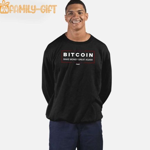 Bitcoin Make Money Great Again – Funny Cryptocurrency Shirt