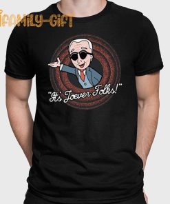 Joe Biden It’s Joever Folks T-Shirt – Funny Political Parody Tee
