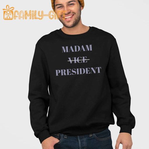 Kamala Harris Madam President T-Shirt – Political Election Merchandise