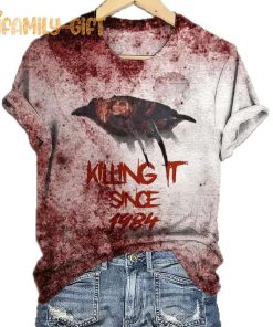 Killing It Shirt – Since 1984 Vintage Printed T-Shirt