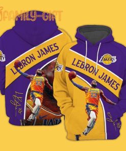 LeBron James Los Angeles Lakers Hoodie – NBA Basketball Fan Apparel