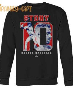 Trevor Story 10 Boston Baseball Shirt Red Sox Fan Apparel 1