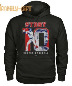 Trevor Story 10 Boston Baseball Shirt Red Sox Fan Apparel 2