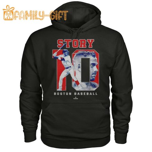 Trevor Story 10 Boston Baseball Shirt – Red Sox Fan Apparel