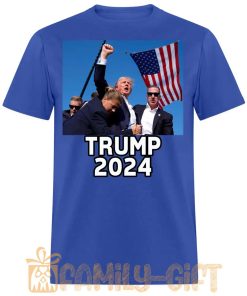 Trump 2024 Assassination Attempt T Shirt Bold Political Statement Tee 2