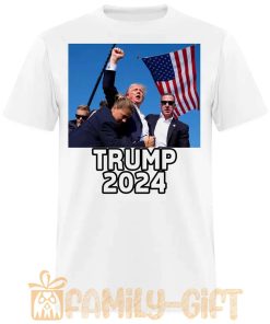 Trump 2024 Assassination Attempt T Shirt Bold Political Statement Tee 3