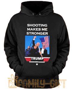 Trump 2024 Shooting Makes Me Stronger T Shirt Bold Political Statement Tee 1