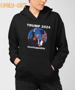 Trump 2024 Unstoppable T Shirt Bold Assassination Attempt Political Apparel 2