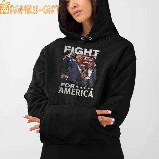 Trump FIGHT FOR AMERICA Political Campaign Shirt