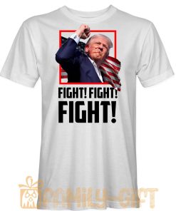 Trump Fight T-Shirt – Bold Political Statement and Motivational Tee