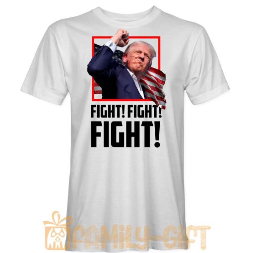 Trump Fight T-Shirt – Bold Political Statement and Motivational Tee