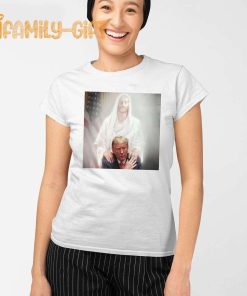 Trump Praying With Jesus T Shirt Inspirational Christian Apparel 1