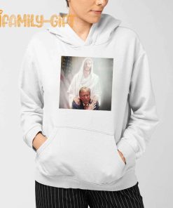 Trump Praying With Jesus T Shirt Inspirational Christian Apparel 2