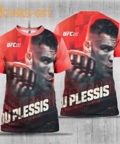 Dricus Du Plessis Defeats Sean Strickland – UFC Champion of the World T-Shirt