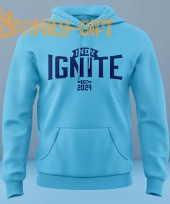 Indy Ignite Pro Volleyball Hoodie – 2024 Team Apparel for Fans and Athletes 1