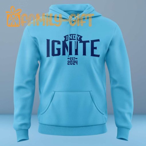 Indy Ignite Pro Volleyball Hoodie – 2024 Team Apparel for Fans and Athletes