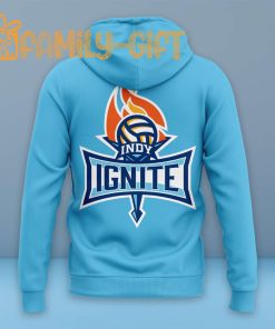 Indy Ignite Pro Volleyball Hoodie – 2024 Team Apparel for Fans and Athletes 2