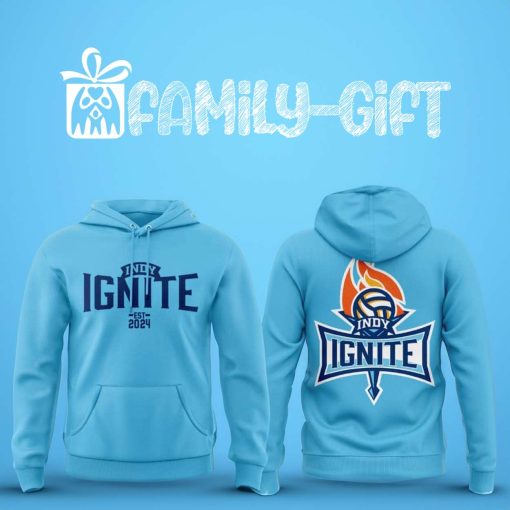 Indy Ignite Pro Volleyball Hoodie – 2024 Team Apparel for Fans and Athletes