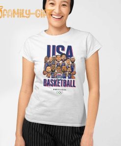 USA Basketball Olympic Paris 2024 Team Official Merchandise Collection 1