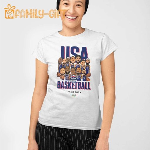 USA Basketball Olympic Paris 2024 Team – Official Merchandise Collection