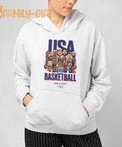 USA Basketball Olympic Paris 2024 Team Official Merchandise Collection 2