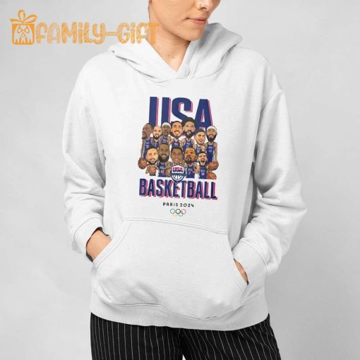 USA Basketball Olympic Paris 2024 Team – Official Merchandise Collection