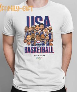 USA Basketball Olympic Paris 2024 Team Official Merchandise Collection