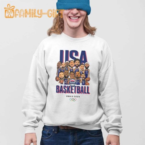 USA Basketball Olympic Paris 2024 Team – Official Merchandise Collection