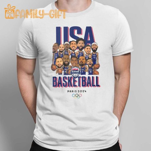 USA Basketball Olympic Paris 2024 Team – Official Merchandise Collection