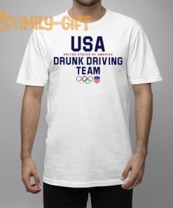 USA Drunk Driving Team Shirt – Funny Olympic Parody Tee