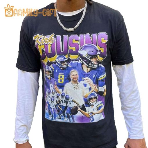 Vikings Players Wear Kirk Cousins Shirt – Show Your Support for the QB