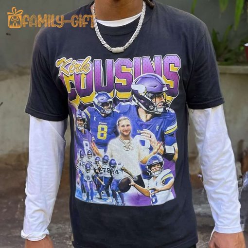 Vikings Players Wear Kirk Cousins Shirt – Show Your Support for the QB