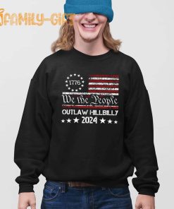 We The People Outlaw Hillbilly 2024 Trump Vance Shirt Patriotic Political Apparel 3