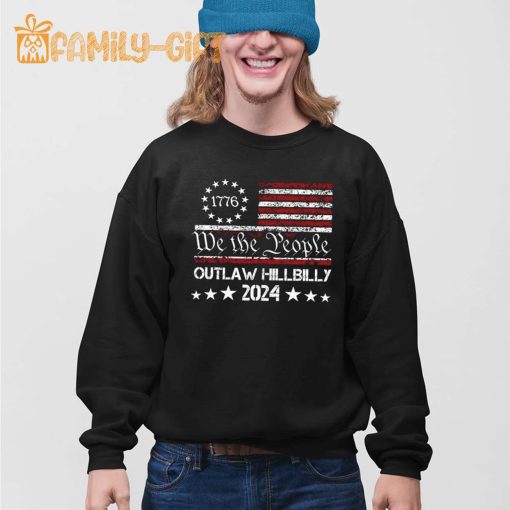 We The People Outlaw Hillbilly 2024 Trump Vance Shirt – Patriotic Political Apparel