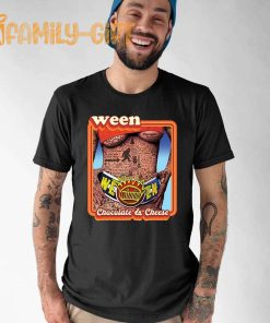 Ween 30th Anniversary Chocolate and Cheese Shirt – Celebrate in Style