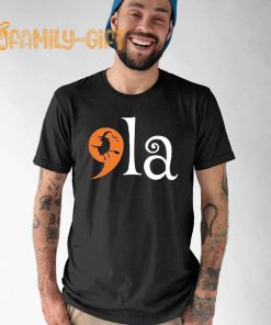 Witchy Comma La Shirt – Unique Halloween Fun Tee