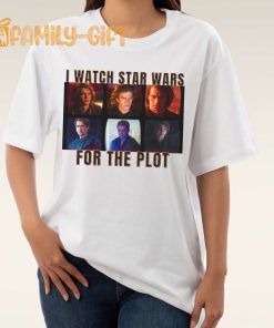 Anakin Skywalker Plot T-Shirt – Hayden Christensen Star Wars Lover Tee – Return of the Sith Jedi Shirt