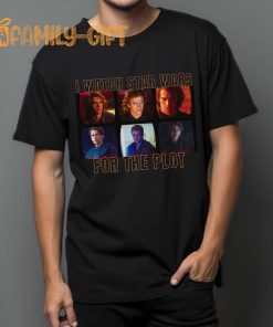 Anakin Skywalker Plot T Shirt – Hayden Christensen Star Wars Lover Tee – Return of the Sith Jedi Shirt 2