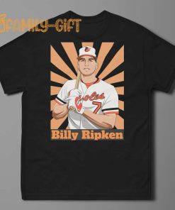 Billy Ripken Baseball Legend T Shirt – Vintage Style Sports Graphic Tee for Fans 1