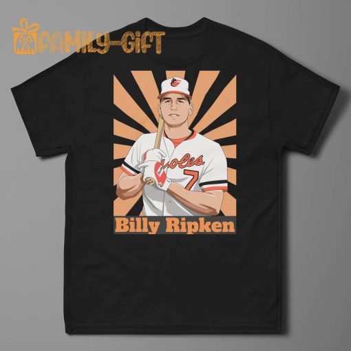 Billy Ripken Baseball Legend T-Shirt – Vintage Style Sports Graphic Tee for Fans