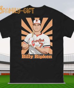 Billy Ripken Baseball Legend T Shirt – Vintage Style Sports Graphic Tee for Fans