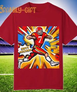 Harrison Butker #7 Comic Superhero Kansas City Chiefs T Shirt – NFL Fan Apparel