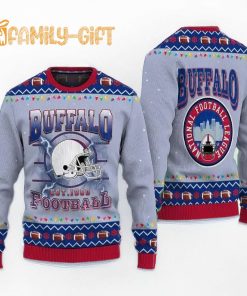 Buffalo Bills 1960 NFL Ugly Christmas Sweater Football Christmas Sweater for Bills Fans 1