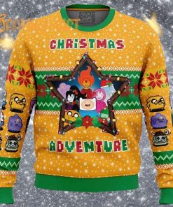 Christmas Adventure Time Ugly Christmas Sweater Fun Holiday Sweater for Adventure Fans 2