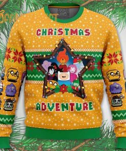 Christmas Adventure Time Ugly Christmas Sweater – Fun Holiday Sweater for Adventure Fans